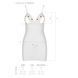 Сорочка с вырезами на груди, стринги Passion LOVELIA CHEMISE S/M, white SO4763 фото 7