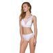 Трусики з прозорою вставкою Passion PS002 PANTIES S, white SO4197 фото 2