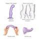 Насадка для страпона Strap-On-Me Dildo Plug P&G Lilas Metallic M SO7821 фото 2