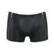 Мужские кожаные боксеры с молниями Passion 049 SHORT MATT L/XL Black SO7618 фото 5