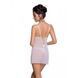 Сорочка с вырезами на груди, стринги Passion LOVELIA CHEMISE S/M, white SO4763 фото 2