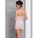 Сорочка с вырезами на груди, стринги Passion LOVELIA CHEMISE S/M, white SO4763 фото 4