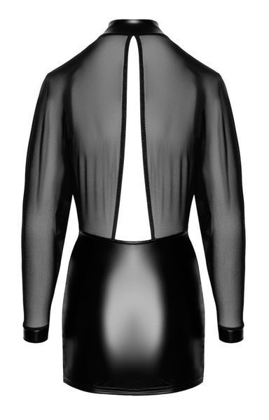 Платье Noir Handmade F348 Powerwetlook and tulle dress - S SX2091 фото