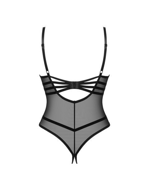 Боди Obsessive Roxelia crotchless teddy M/L SO9066 фото