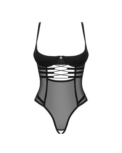 Боди Obsessive Roxelia crotchless teddy M/L SO9066 фото