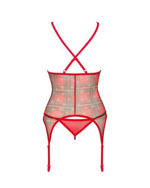 Корсет Obsessive Jollymore corset XL/2XL SX1151 фото