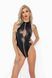 Боди с мокрым эффектом Noir Handmade F294 Powerwetlook bodysuit with front zipper, M SX0196 фото 2