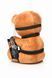 Плюшевый медвежонок ROPE Teddy Bear БДСМ в кожаной маске и обвязке, 22x16x12 см SO9816 фото 3