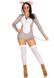 Комбинезон-костюм мышки Leg Avenue Comfy Mouse XS, с капюшоном SO9220 фото 3