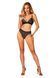 Комплект белья Obsessive Natilya 2-pcs set M/L, black, бюстгальтер, трусики SO7718 фото 3