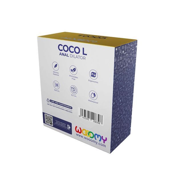 Анальный расширитель Wooomy Coco L SX0811 фото
