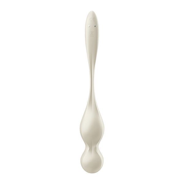 Вагинальные смарт-шарики с вибрацией Satisfyer Love Birds 1 Connect App White, 78 г SX0569 фото