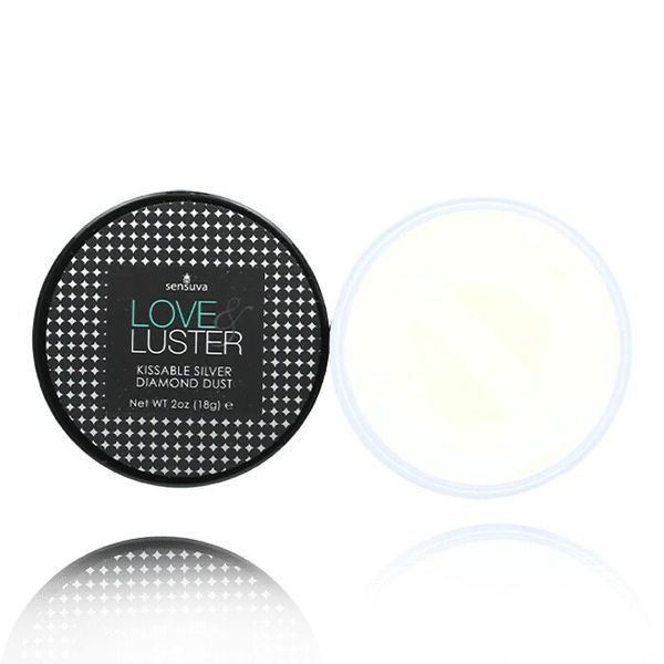 Мерцающая пудра для тела Sensuva - Love & Luster Kissable Diamond Dust (19 г) съедобная, без сахара SO3192 фото