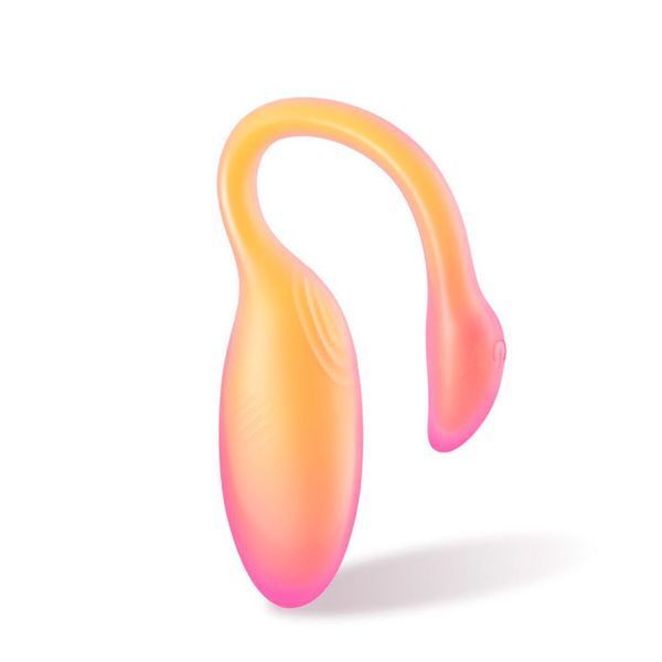 Смарт-віброяйце Magic Motion Flamingo Max Orange 2 в 1: віброяйце та тренажер Кегеля, 10 режимів SX2193 фото