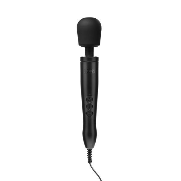 Вибромассажер DOXY Original Black, очень мощный, питание 220В, пульсирующие вибрации SO1428 фото