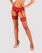 Чулки под пояс с широким кружевом Obsessive Lacelove stockings XL/2XL SO8660 фото 1