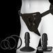 Набор для страпона Doc Johnson Vac-U-Lock Crystal Jellies Set, диаметр 3,8см, 2&times;4,5см, 5,1см SO1989 фото 4