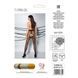 Колготки с открытым доступом, контрастная двойная резинка Passion TIOPEN 015 1/2 (20 den), black SO5827 фото 6
