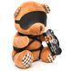 Плюшевый медвежонок ROPE Teddy Bear БДСМ в кожаной маске и обвязке, 22x16x12 см SO9816 фото 2
