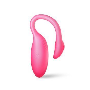Смарт-виброяйцо Magic Motion Flamingo Max Pink 2 в 1: виброяйцо и тренажер Кегеля, 10 режимов SX2194 фото