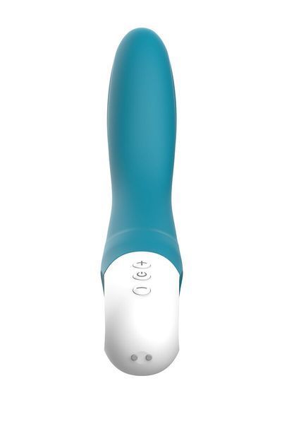 Вибратор точки G Liebe Bend It Rechargeable Ocean Blue, 10 режимов, очень мощный, гибкий ствол SX1597 фото