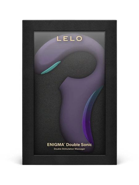 Клиторально-вагинальный звуковой стимулятор LELO Enigma Double Sonic Cyber Purple SX2553 фото