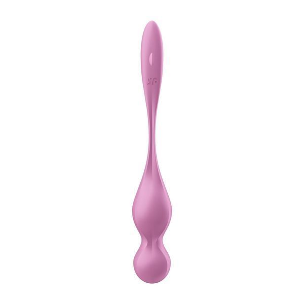 Вагинальные смарт-шарики с вибрацией Satisfyer Love Birds 1 Connect App Pink, 78 г SX0570 фото