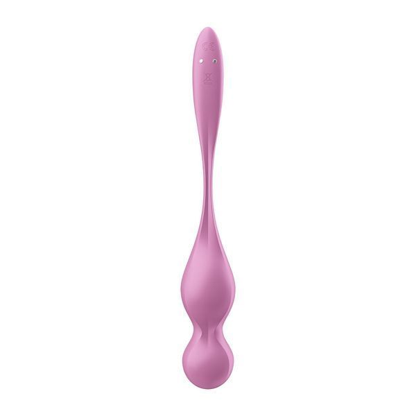 Вагинальные смарт-шарики с вибрацией Satisfyer Love Birds 1 Connect App Pink, 78 г SX0570 фото