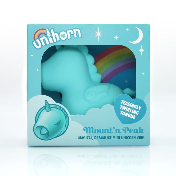 Вибратор-единорожка Unihorn &ndash; Mount'n Peak, ласкающий язычок SX2870 фото