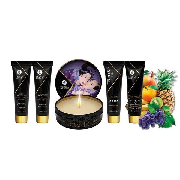 Подарочный набор Shunga Geishas Secrets &ndash; Exotic Fruits для шикарной ночи вдвоем SO7823 фото