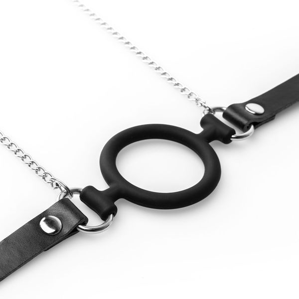 Зажимы с кляпом для сосков Bedroom Fantasies: Nipple Clamps & Silicone Gag Ring SO8819 фото