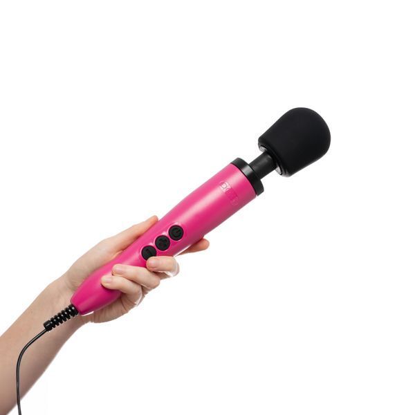 Вибромассажер DOXY Original Pink, очень мощный, питание 220В, пульсирующие вибрации SO1429 фото