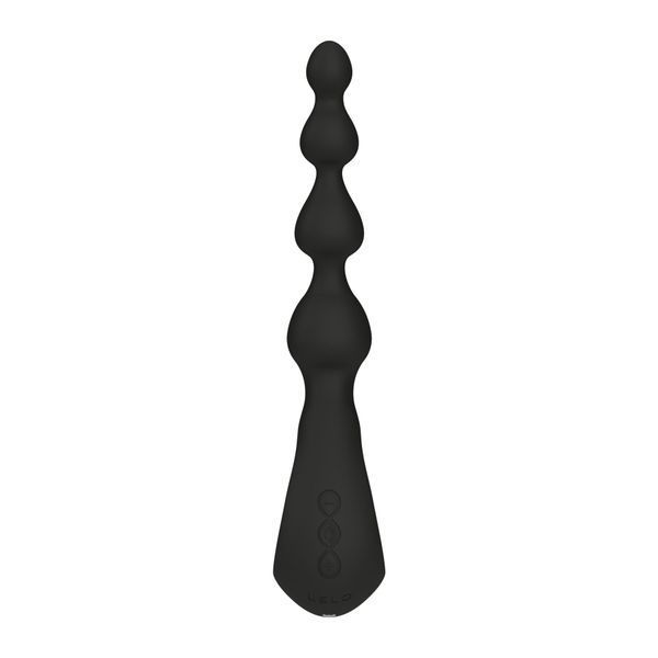 Анальные бусы с вибрацией LELO Soraya Beads Black, разный диаметр бусин, 8 режимов SO9531 фото