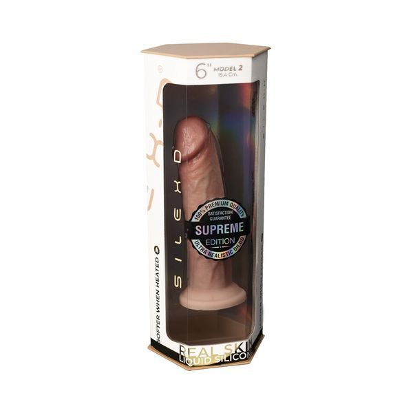 Фаллоимитатор SilexD Robby Premium Real Skin Flesh (MODEL 2 size 6in) SX2625 фото