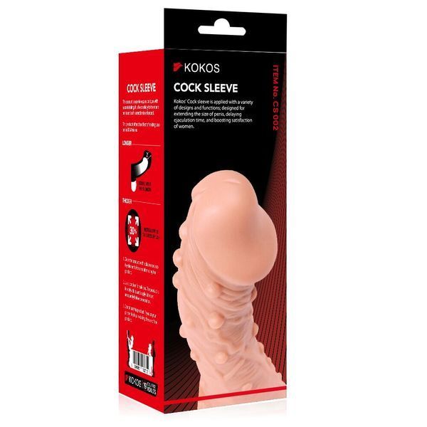 Насадка на член Kokos Cock Sleeve CS 002 L SX1454 фото