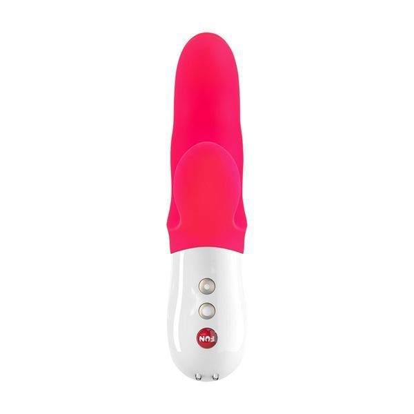 Вибратор-кролик Fun Factory MISS BI pink/white, 2 независимых мотора, диаметр 4,2 см SX0944 фото