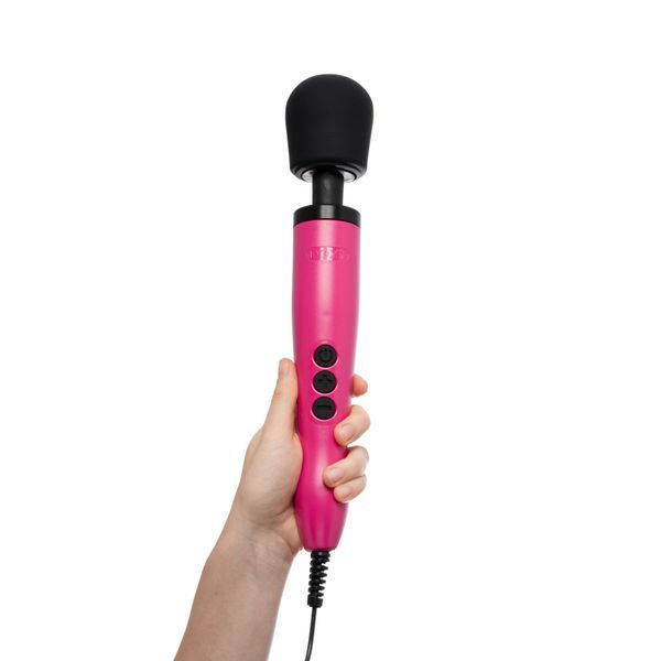 Вибромассажер DOXY Original Pink, очень мощный, питание 220В, пульсирующие вибрации SO1429 фото