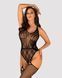 Бодистокинг Obsessive Bodystocking G324 S/M/L black, силуэтный рисунок SO7245 фото 1
