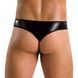 Мужские стринги Passion 033 THONG PAUL L/XL Black, под латекс SO7570 фото 2