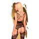 Бодістокінг у будуарному стилі Penthouse - Hottie Black S/L SO4385 фото 2