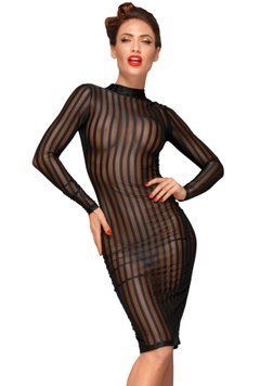 Сукня з мокрим ефектом Noir Handmade F182 Classic dress made of elastic tulle, XL SX0050 фото
