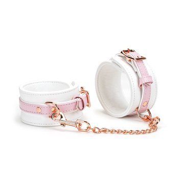 Поножи Liebe Seele White & Pink Fairy Leather Ankle Cuffs SX2828 фото