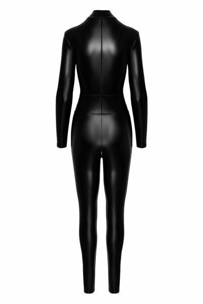 Комбінезон Noir Handmade F319 Caged, XL, під латекс, довгий рукав, з доступом, кільце на поясі SX0348 фото