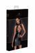 Платье Noir Handmade F241 Short dress with powerwetlook skirt and tulle top, XL SX0148 фото 7