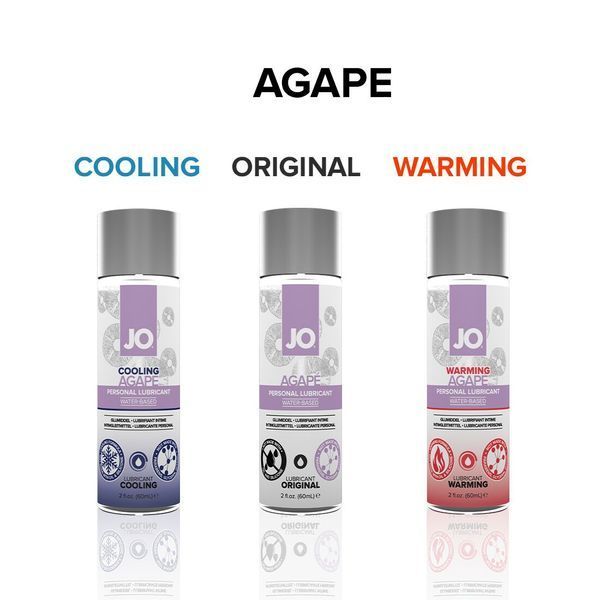 Охлаждающая смазка JO AGAPE &mdash; COOLING (30 мл) без глицерина, гликоля и парабенов SO1494 фото