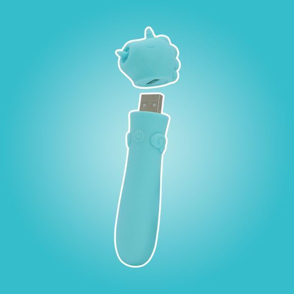 Вибратор-единорожка Unihorn USB Bullet &ndash; Mount'n Peak, вибропуля, USB-зарядка, 10 режимов SX2871 фото