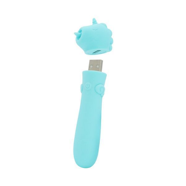 Вибратор-единорожка Unihorn USB Bullet &ndash; Mount'n Peak, вибропуля, USB-зарядка, 10 режимов SX2871 фото