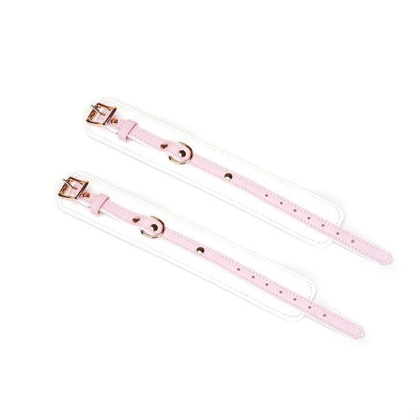 Поножи Liebe Seele White & Pink Fairy Leather Ankle Cuffs SX2828 фото