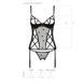 Корсет з підв'язками, стрінги Passion LOVELIA CORSET S/M, black SO4766 фото 7