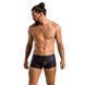 Мужские кожаные боксеры с клапаном Passion 050 SHORT PATRICK L/XL Black SO7621 фото 3